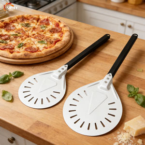 Pala para <span class=keywords><strong>Pizza</strong></span> Perforada Antiadherente XL, Precio <span class=keywords><strong>de</strong></span> Fábrica al por Mayor, Pala para <span class=keywords><strong>Pizza</strong></span> <span class=keywords><strong>de</strong></span> Aluminio <span class=keywords><strong>de</strong></span> <span class=keywords><strong>7</strong></span>/8 Pulgadas <span class=keywords><strong>de</strong></span> Grosor - Product Image 1