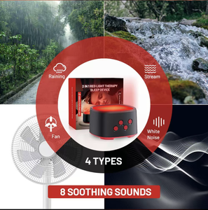 Appareil de thérapie par lumière rouge pour le sommeil, lumière rouge pure 630 nm pour un meilleur sommeil, approuvé scientifiquement pour les adultes - Product Image 6
