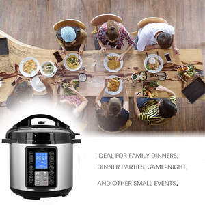 Autocuiseur électrique 14 en 1 avec écran tactile, <span class=keywords><strong>cuiseur</strong></span> à <span class=keywords><strong>riz</strong></span> électrique multi-usage de 6 pintes pour le <span class=keywords><strong>riz</strong></span>, le sauté, le yaourt, les œufs à la vapeur - Product Image 4