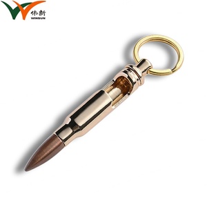 Llavero Abridor de Botellas de Cerveza y Vino con Forma de Bala, Chapado en Oro, Personalizado al por Mayor - Product Image 4