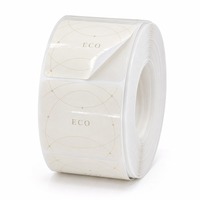 Étiquettes adhésives imperméables personnalisées ECO, rouleau d'autocollants de haute qualité pour bouteilles, canettes et emballages de produits