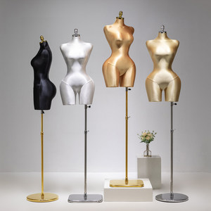 Maniquíes de Fibra de Vidrio para Ropa, Curvilíneos, con Caderas y Busto Grandes, Color Rosa, Tallas Grandes, para Exhibición de Ropa Femenina - Product Image 1