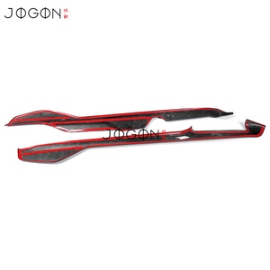 Center Console Versnellingspook Zijtrim voor Corvette C8 Z06 ZR1 Stingray 2026+ Echt Carbon Fiber Interieur Accessoires 2 Stuks - Product Image 4