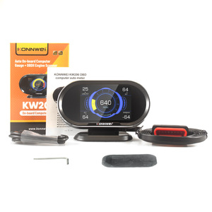 KW206 OBD2 Escáner de motor Car On-board Head Up <span class=keywords><strong>Display</strong></span> Meter actualiza libremente la impresión con función de diagnóstico OBDII - Product Image 6
