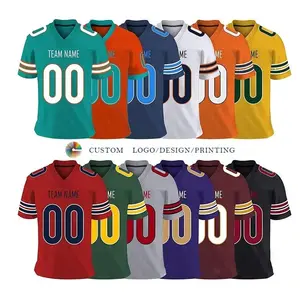 High Quality Blank American Football Jersey Wear Football Uniform San Francisco City Team Club Football Jersey