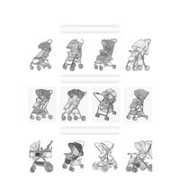 Protection pour bébé, accessoires pour poussette, housse de pluie pour poussette