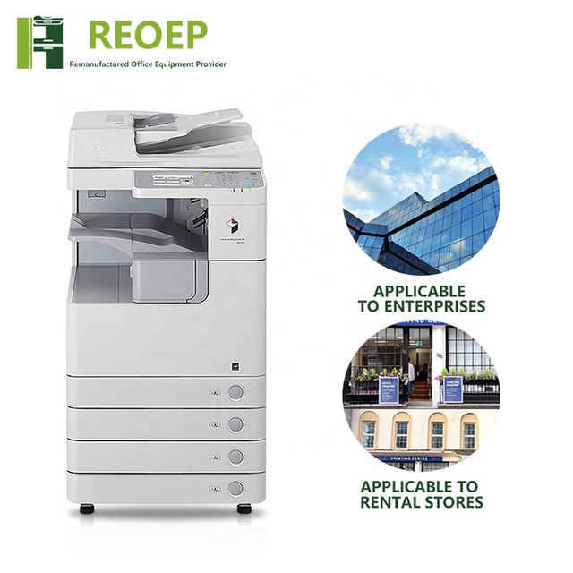 REOEP Office Printer Black White Advance Photocopy Machine MFP Refurbished Copier for Canon IR 2520