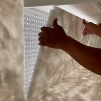 Feuille de panneau LED RVB CCT flexible 5-en-1 de haute qualité