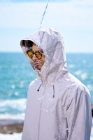 Veste SoftShell durable pour hommes coupe-vent résistant à l'eau avec fermetures à glissière à col montant Protection solaire idéale pour la randonnée, l'escalade et le ski