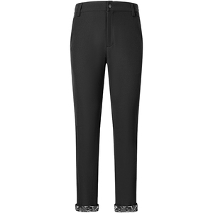 Pantalon de jogging formel pour <span class=keywords><strong>femme</strong></span>, coupe droite, en nylon extensible, toile recyclée, anti-plis, anti-statique - Product Image 3