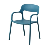Chaise de salle à manger, d'hôtel, de banquet, d'extérieur, empilable, portable, écologique, en plastique, avec accoudoirs, meubles de maison STG Modern