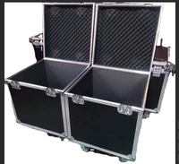 Étui de transport en aluminium sur mesure pour câbles et équipements de divertissement, portable, étanche, support OEM/ODM, taille personnalisable