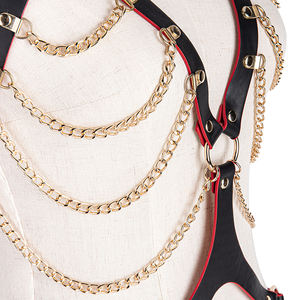 Imbracatura per il corpo in pelle da uomo Lingerie Bondage Sexy per le coppie - Product Image 2