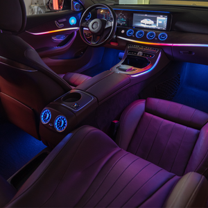 Accesorios de Iluminación para Automóviles Mercedes Benz Clase <span class=keywords><strong>E</strong></span> W213, Luz Ambiental, Luces de Salida de Aire Tipo Turbina, Luces LED de 12V para Puertas - Product Image 3