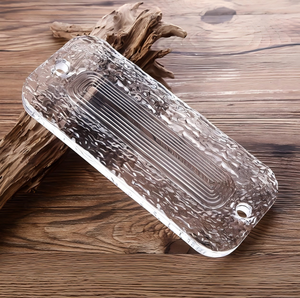 Nouvelle conception de <span class=keywords><strong>carreaux</strong></span> de <span class=keywords><strong>verre</strong></span> suspendus <span class=keywords><strong>en</strong></span> cristal transparent, briques de cristal <span class=keywords><strong>en</strong></span> <span class=keywords><strong>verre</strong></span> avec trous <span class=keywords><strong>pour</strong></span> <span class=keywords><strong>cloison</strong></span> murale - Product Image 1