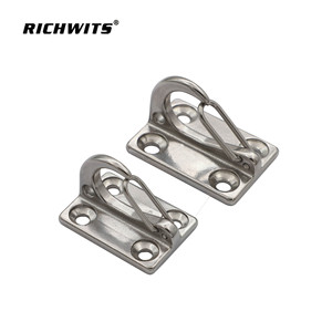 RICHWITS - Gancho Cuadrado de Acero Inoxidable para Barcos, Capacidad de Carga de 25 kg, para Uso Marino - Product Image 5
