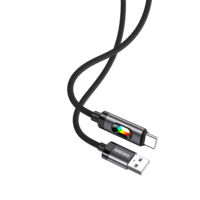 Câble de données de charge rapide extra-long et durable KSC-1027 Type-C 5A KAKUSIGA pour téléphone, souris, lecteur MP3