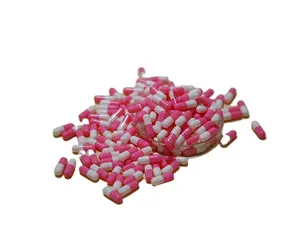 Hexin farbige Gelatine kapseln-Beste pharmazeut ische leere Hart kapseln Größe 0 ideale Füll maschine DMF ISO HALAL KOSHER