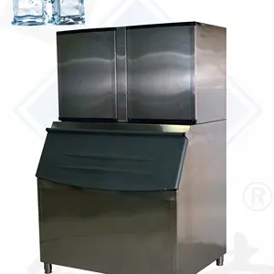 Top venda máquina de gelo 540kg/24H alta qualidade automática Ice Cube Machine para 22x22x22mm