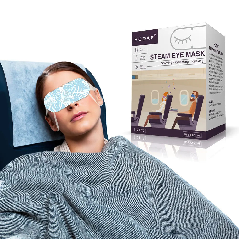 Hodaf Hydraterende Eye Patch Stoom Warm Oogmasker Instant Zelfverhitting Slaap Oogmasker