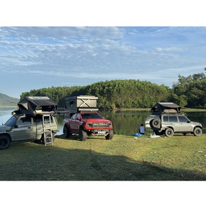 OEM Service Straight Bracing Type 4x4 <b>Car</b> Waterproof Four-season <b>Tent</b> Fold Out <b>Camping</b> Rooftop <b>Tent</b> Made In Vietnam - Product Image 4