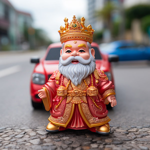 <b>Car</b> <b>Decoration</b> Lucky God Figurine Plastic Cartoon <b>Car</b> Gift Dashboard Ornament - Product Image 1