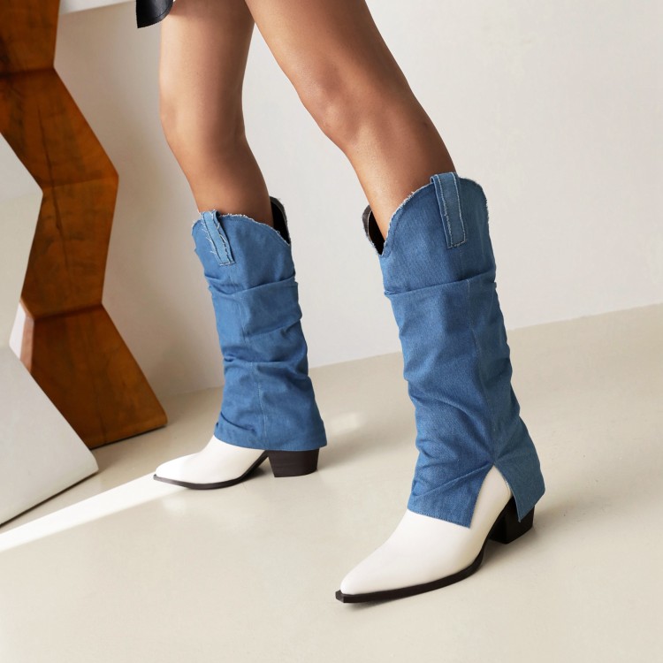 Trova le migliori stivali jeans estivi tacco alto Produttori e stivali  jeans estivi tacco alto per italian Speaker Mercato in alibaba.com