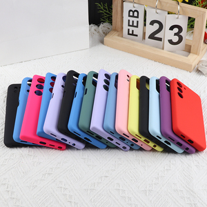 Étui de téléphone en silicone liquide souple antichoc personnalisé avec logo couleur <span class=keywords><strong>pour</strong></span> <span class=keywords><strong>Samsung</strong></span> - Product Image 2