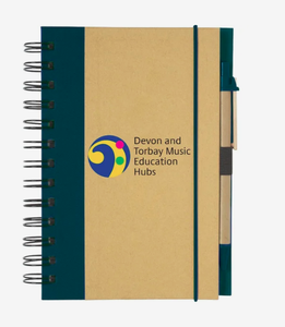 Carnet à couverture rigide personnalisé, inspiré de l'éco-responsabilité, 40 feuilles, avec stylos, logo couleur, cadeau promotionnel, vente <span class=keywords><strong>en</strong></span> gros, haute qualité - Product Image 6