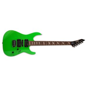 Guitare électrique MT 130 vert néon avec manche en érable, corps plein, micros humbucker, longueur de la échelle 648 mm - Product Image 2