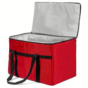 Large Non-Woven Fabric Thermal Insulation Aluminum Picnic Cooler Bag Custom Logo Insulated Tote - Product Image 4