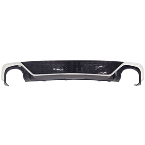 Difusor Trasero para Carrocería de Auto, Repuesto para <span class=keywords><strong>Audi</strong></span> <span class=keywords><strong>A6</strong></span>, Mejora a RS6, Diseño Panal de Abeja/Plateado, <span class=keywords><strong>2019</strong></span> 2020 2021 2022 2023 2024 - Product Image 1
