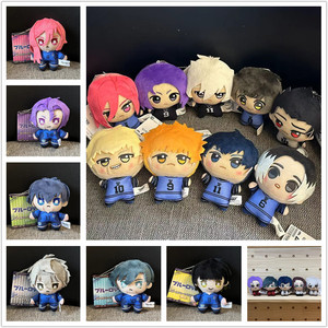 Marchandises sur le thème de l'anime Blue Lock, adorable poupée en peluche <span class=keywords><strong>Nanao</strong></span> et petit porte-clés en silicone de 10 cm, pour les enfants de 5 à 7 ans, à utiliser lors de fêtes - Product Image 2