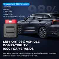 Mucar BT200 PRO Supports Full OBD2/EOBD test Bluetooth Car Diagnostic Tool Full Systems Diagnosis Lifetime Free for All Cars