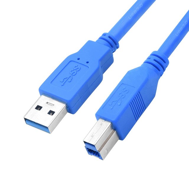 High Speed 0.5M/1M/1.5M/1.8M/2M/3M AM to BM USB 3.0 Cable Pure Copper Standard Computer Printer Cord