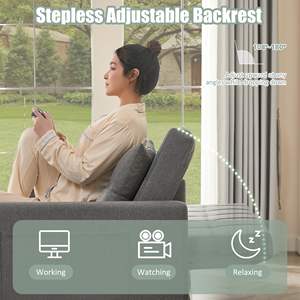 أريكة مقاس 52 بوصة بسرير قابل للسحب 3 في 1 قابلة للتحويل مع مسند ظهر قابل للتعديل وجيوب جانبية - Product Image 6