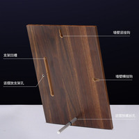 Plaque de récompense en cristal personnalisée avec cadre en bois, logo et texte sur mesure pour les récompenses annuelles de l'entreprise, certificat d'autorisation de concessionnaire