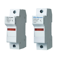 Fusibles de protection contre les surcharges ZHENGRONG en cuivre à haute capacité de coupure DC 1000V 32A pour systèmes solaires photovoltaïques certifiés CE