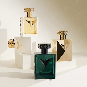 100ml Unique Shaped Glass Perfume <b>Empty</b> <b>Bottle</b> Luxury <b>Spray</b> Vial Custom Logo Fragrance Packaging Wholesale - Product Image 5