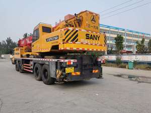 Camión grúa Sany usada de alto rendimiento 75Ton Stc750 Stc500 Stc1000 Scc500 Stc200 Stc600 Camión grúa en buenas condiciones de trabajo - Product Image 3