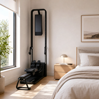 Machine de musculation intelligente pour intérieur, entraîneur fonctionnel à résistance numérique, équipement de gym à domicile tout-en-un avec écran tactile HD de 21 pouces et Wi-Fi