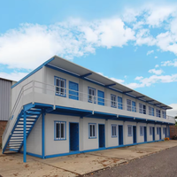 Maison conteneur à montage rapide, maison préfabriquée modulaire pour bureau de chantier