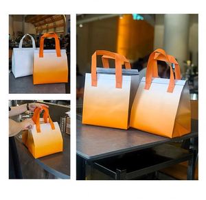 Bolsa Térmica Personalizada, Portátil, Impermeable, de Tela No Tejida, para Picnic, Bolsa Isotérmica Grande para Hielo - Product Image 6