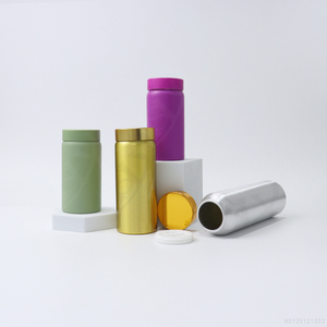 Botellas de Aluminio Vacías para Pastillas de 60ml-200ml, Grado Alimenticio, Selladas con Anillo, para Medicamentos, Cápsulas de Aceite de Pescado, Reutilizables, Serigrafiadas, Marca HSY - Product Image 2