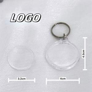 X48 Hot Sale High Quality Acrylic <b>Keychains</b> With Uv Printed Customized Logo for Souvenirs Promotions Personal Key Organization - Product Image 1