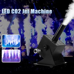 Machine à jet de CO2 LED 12*3w, 2 tuyaux, canon à jet de CO2 cryogénique, effet de scène, machine à brouillard de CO2 avec 6 m de gaz <span class=keywords><strong>gratuit</strong></span> pour l'éclairage de scène <span class=keywords><strong>DJ</strong></span> - Product Image 2