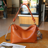 2025 femmes luxe concepteur en cuir véritable bandoulière sac de messager haut de gamme seau Style grande capacité Vintage épaule fourre-tout