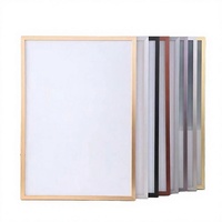 Cadre d'affiche de haute qualité pour la maison, en alliage d'aluminium, écologique, durable, léger, moderne, format A4, face en verre