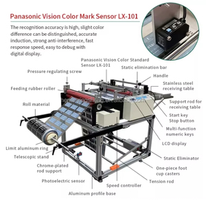 Nhỏ thông minh PVC CuộN Máy cắt chuyển đổi giấy và nhựa cuộn để Sheets Đối với trang chủ hoặc văn phòng sử dụng - Product Image 5
