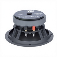 Haut-parleur médium-grave en ferrite 8 pouces 8ND680 |   Haut-parleur passif 8 ohms avec boîtier en aluminium, haute sensibilité 95 dB pour KTV et scène